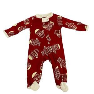 Burt's Bees Baby Norwegian Mitt Sleep & Play Footie Pajamas 0-3M